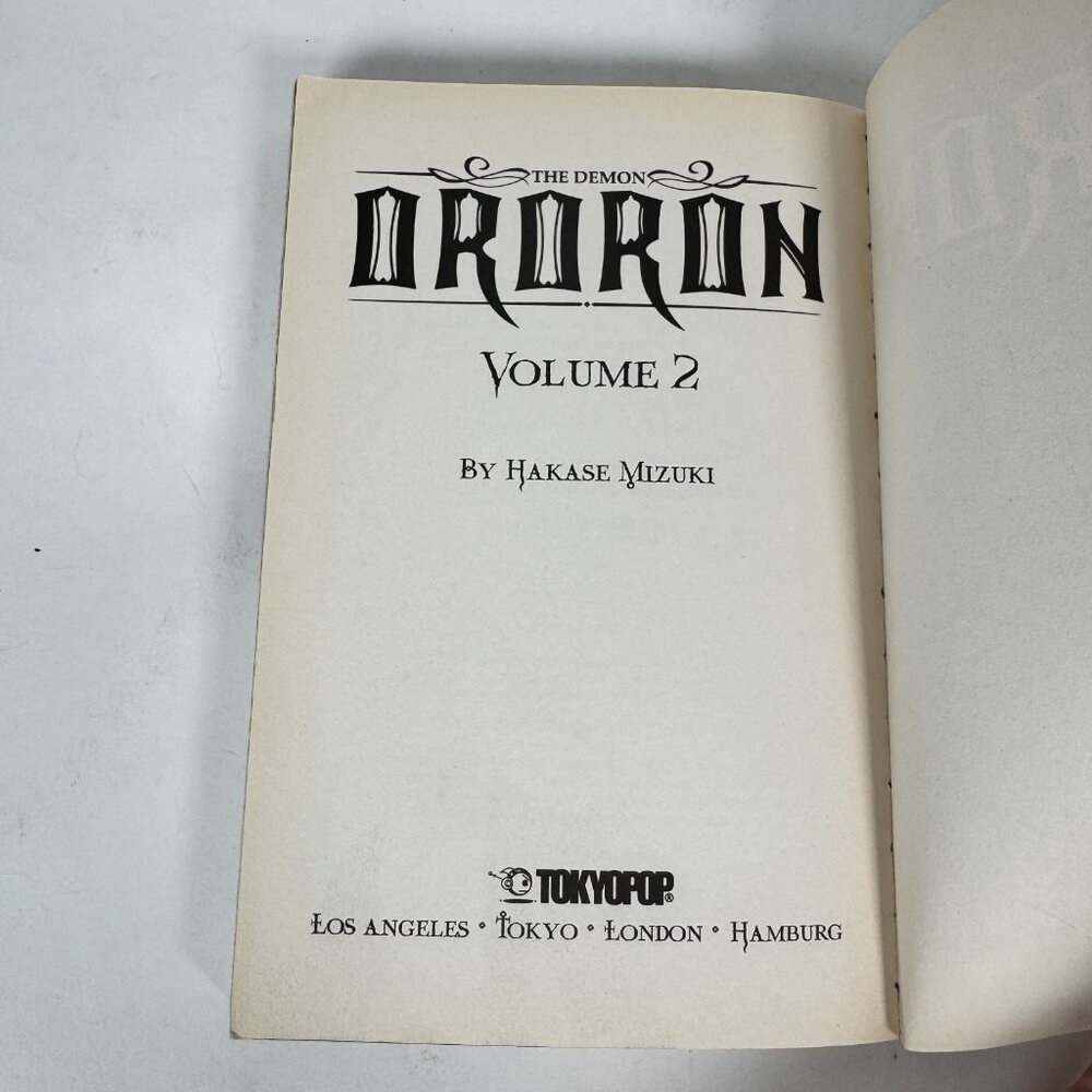 The Demon Ororon Manga Series Volume 2 & 4 by Hakase Mizuki TokyoPop Comic Books - Picture 7 of 14